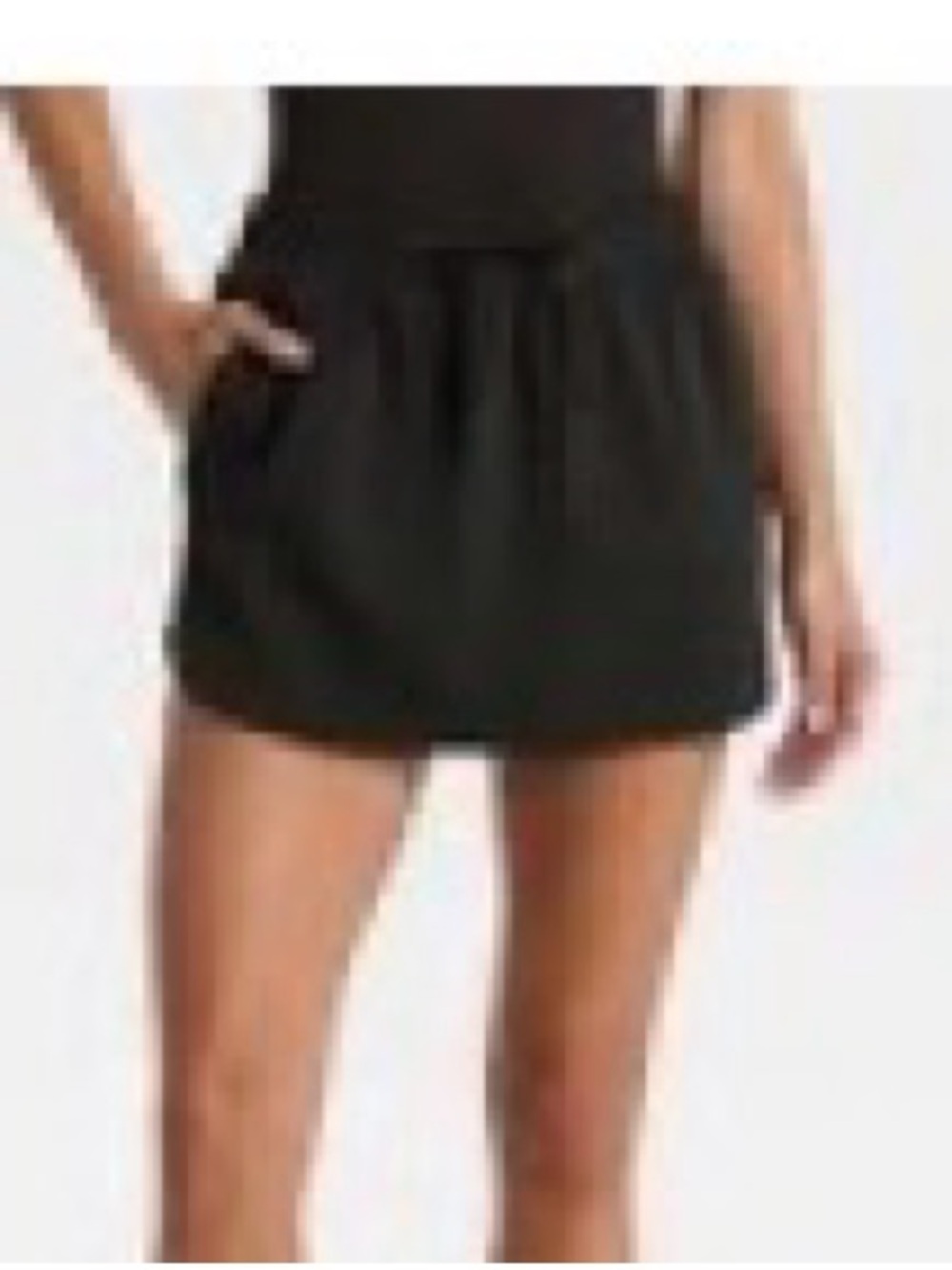 all in motion Black Drawstring Active Skort